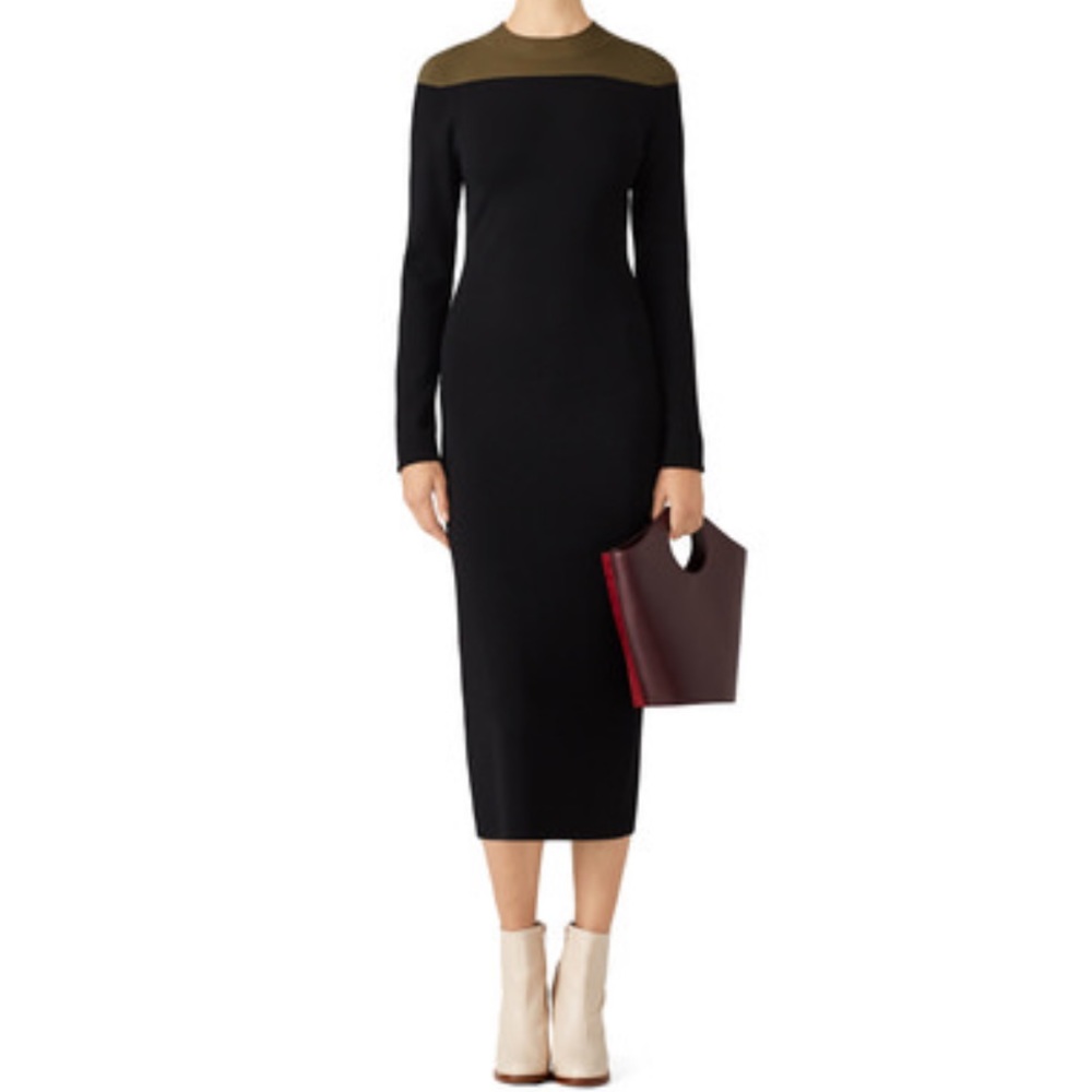 Diane Von Furstenberg Mock Neck Knit Dress